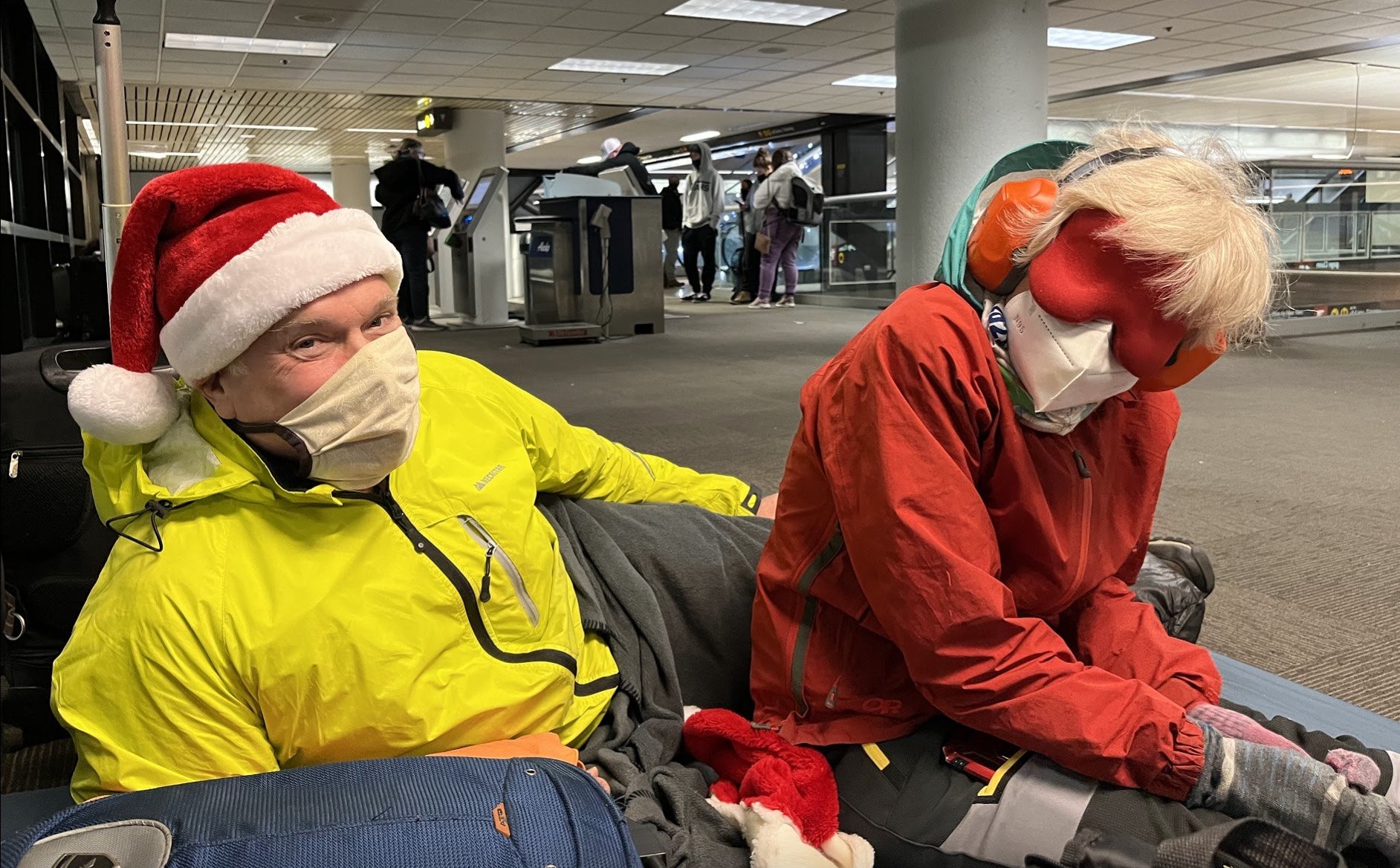 When We Got Stranded at Sea-Tac Airport in the Snow